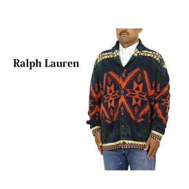 ポロ ラルフローレン メンズ ネイティブ柄 ショールカラー カーディガン POLO Ralph Lauren Men's Cotton Native Shawl Collar Cardigan US