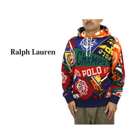 ポロ ラルフローレン メンズ マルチプリント プルオーバー スウェット パーカー POLO Ralph Lauren Men's Fleece Pullover Parka US