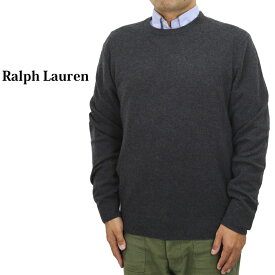 ポロ ラルフローレン メンズ ウォッシャブル カシミア クルーネック セーター(NO PONY) POLO Ralph Lauren Men's Washable Cashmere Crew Sweater US 売れ筋 (UPS)