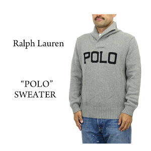 | t[ Y S V[J[ Z[^[ POLO Ralph Lauren Men's POLO Logo Cotton Shawl Collar Sweater US