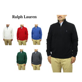 ポロ ラルフローレン メンズ ウール/カシミア ハーフジップ セーター POLO Ralph Lauren Men's Wool/Cashmere Half-Zip Sweater