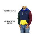 ポロ ラルフローレン メンズ パネル切替 ポニー刺繍 プルオーバー スウェット パーカー POLO Ralph Lauren Men's Panelled Pony Pullover Hoodie US