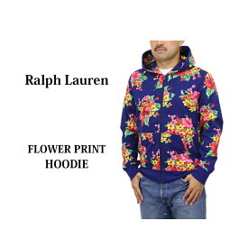 ポロ ラルフローレン メンズ フラワープリント ジップアップ スウェット パーカー POLO Ralph Lauren Men's Floral Zip Parka US