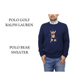 ポロ ゴルフ ラルフローレン メンズ コットン/ポリエステル ポロベアー クルーネック セーター POLO GOLF Ralph Lauren Men's "POLO BEAR" COTTON/POLYESTER Crew Sweater US