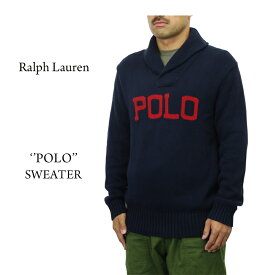 ポロ ラルフローレン ロゴ ショールカラー セーター POLO Ralph Lauren Men's POLO Logo Cotton Shawl Collar Sweater US