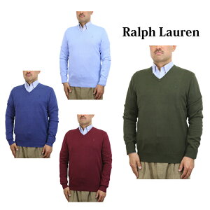 | t[ Y s} Rbg VlbN Z[^[ POLO Ralph Lauren Men's "PIMA COTTON" V-neck Sweater US (UPS)