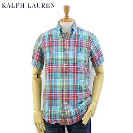 Ralph Lauren S/S "LINEN" B.D. Shirts US ポロ ラルフローレン リネン 麻 ボタンダウン 半袖シャツ
