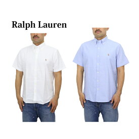 ポロ ラルフローレン メンズ クラシックフィット ボタンダウン オックスフォード 半袖シャツ ワンポイント ポニー刺繍 POLO Ralph Lauren Men's "CLASSIC FIT" RL UNTUCKED FIT S/S B.D. OXFORD Shirts US