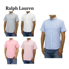 ポロ ラルフローレン メンズ クラシックフィット ボタンダウン オックスフォード 半袖シャツ ワンポイント ポニー刺繍 POLO Ralph Lauren Men's "CLASSIC FIT" S/S B.D. OXFORD Shirts US (UPS)
