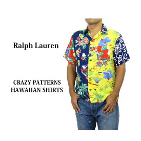 ポロ ラルフローレン メンズ 半袖 クレイジーパターン アロハシャツ Polo Ralph Lauren Crazy Aloha Shirts US