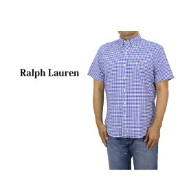 ポロ ラルフローレン メンズ クラシックフィット ギンガムチェック ボタンダウン オックスフォード 半袖シャツ POLO Ralph Lauren Men's "CLASSIC FIT" Gingham S/S B.D. OXFORD Shirts US (UPS)