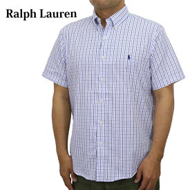 ポロ ラルフローレン メンズ クラシックフィット パフォーマンス タッターソール チェック ボタンダウン 半袖シャツ POLO Ralph Lauren Men's "CLASSIC FIT" "PERFORMANCE" Check S/S B.D. Shirts US