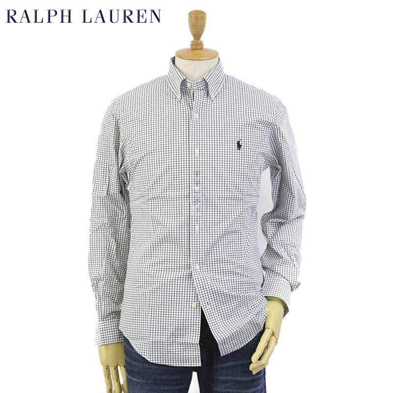 USラルフローレン 長袖ボタンダウンシャツ Ralph Lauren Men's 限定タイムセール 