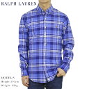 ポロ ラルフローレン スリムフィット ストレッチオックスフォード ボタンダウン 長袖シャツ Ralph Lauren Men's "SLIM FIT" Stretch Oxford B.D.Shirts Multi Plaid US (ups)