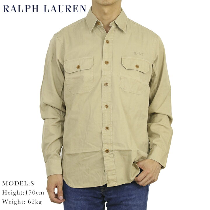 楽天市場】ポロ ラルフローレン ツイル サファリシャツ Polo Ralph 