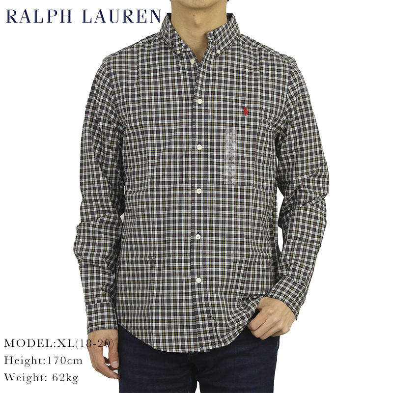 ラルフローレン メーカー再生品 ボーイズサイズの長袖シャツ ポロ ボーイズ ボタンダウン 高級な 長袖シャツ ワンポイント l POLO boy's s Lauren Ralph B.D.Shirts