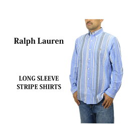 ポロ ラルフローレン メンズ 長袖 クラシックフィット マルチストライプ ボタンダウンシャツ POLO Ralph Lauren Men's Multi Stripe "CLASSIC FIT" l/s Oxford B.D.Shirts US
