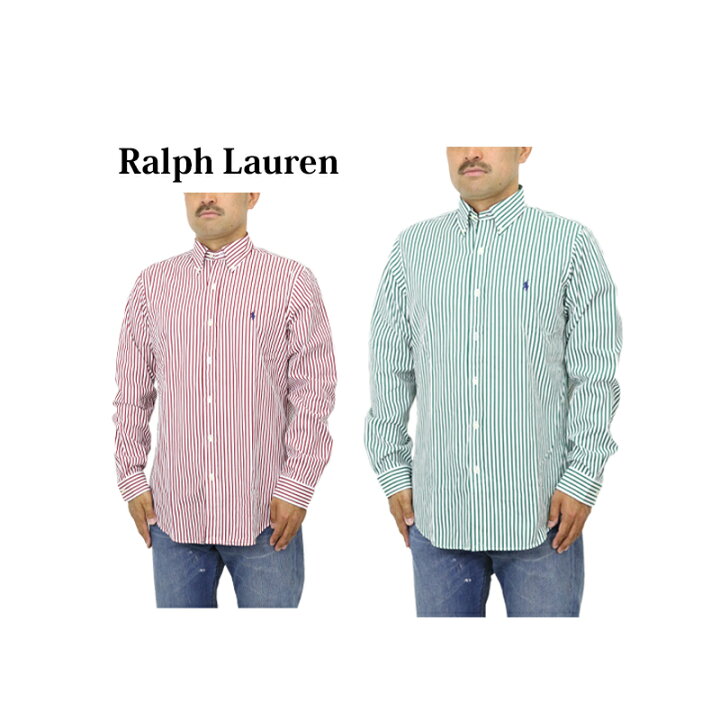 楽天市場】ポロ ラルフローレン メンズ クラシックフィット ストライプ 