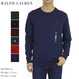 POLO Ralph Lauren Men's Crew l/s T-shirts US ポロ ラルフローレン メンズ 無地 長袖Tシャツ ワンポイント