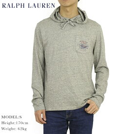 ポロ ラルフローレン メンズ フード付き 長袖Tシャツ 胸ポケット POLO Ralph Lauren Men's Hooded l/s T-shirts US