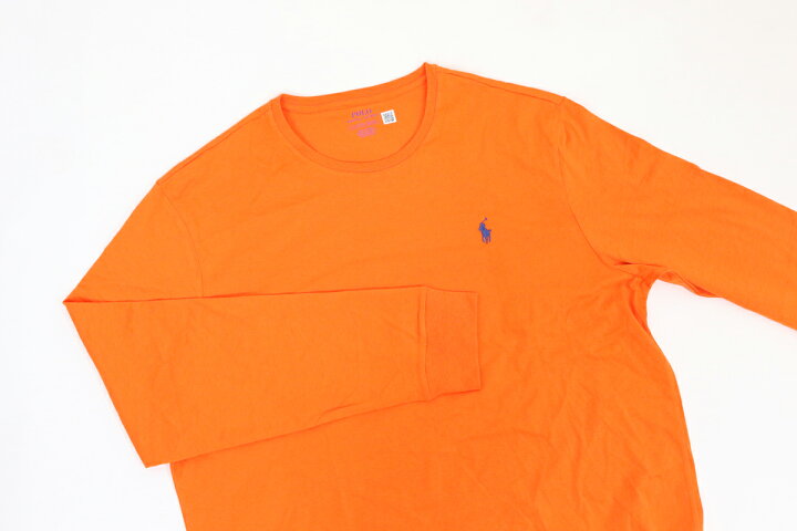 楽天市場】ポロ ラルフローレン メンズ 無地 長袖Tシャツ ワンポイント 