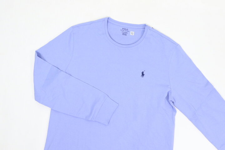 楽天市場】ポロ ラルフローレン メンズ 無地 長袖Tシャツ ワンポイント 