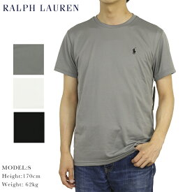 ポロ ラルフローレン メンズ パフォーマンス 無地 クルーネック Tシャツ ワンポイント POLO Ralph Lauren "PERFORMANCE " Men's Crew-Neck T-shirts (UPS)