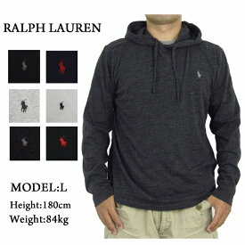 ポロ ラルフローレン メンズ ポニー刺繍 フード付き 長袖Tシャツ POLO Ralph Lauren Men's Hooded l/s PONY T-shirts US