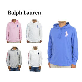 ポロ ラルフローレン メンズ ビッグポニー刺繍 フード付き 長袖Tシャツ POLO Ralph Lauren Men's Hooded l/s BIG PONY T-shirts US