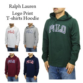 ポロ ラルフローレン メンズ ロゴプリント フード付き 長袖Tシャツ 無地 POLO Ralph Lauren Men's Hooded l/s T-shirts US