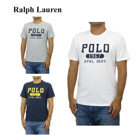 ポロ ラルフローレン メンズ ロゴプリント Tシャツ POLO Ralph Lauren Men's Crew T-shirts US (UPS)