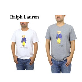 ポロ ラルフローレン メンズ ポロベアー プリント クルーネック Tシャツ POLO Ralph Lauren Men's POLO BEAR Crew T-shirts US (UPS)