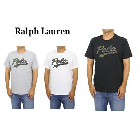 ポロ ラルフローレン メンズ 迷彩ロゴプリント クルーネック Tシャツ POLO Ralph Lauren Men's Camo Logo Print Crew T-shirts US (UPS)