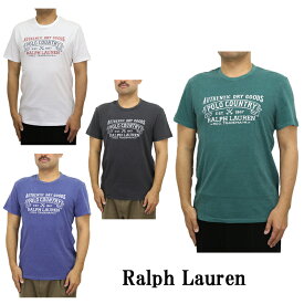 ポロ ラルフローレン メンズ カスタムフィット ポロカントリー ロゴ クルーネック Tシャツ POLO Ralph Lauren Men's CUSTOM FIT POLO COUNTRY Crew T-shirts US (UPS)