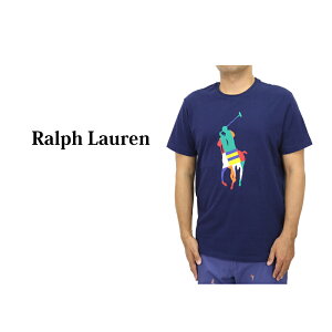 �|�� �����t���[���� �����Y �r�b�O�|�j�[ �v�����g �N���[�l�b�N T�V���c POLO Ralph Lauren Men's Big Pony Print Crew T-shirts US (UPS)