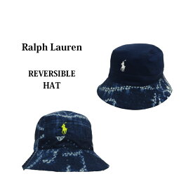 ポロ ラルフローレン リバーシブル ハット(Indigo/Navy) Polo by Ralph Lauren Reversible Hat US