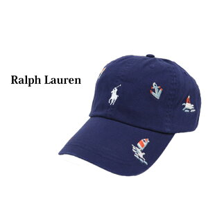 �|�� �����t���[���� �}���`�h�J �L���b�v �V�O�l�`���[�|�j�[�n�b�g (NAVY/NAUTICAL) POLO Ralph Lauren Multi Embroidery Pony Baseball Cap US (UPS)