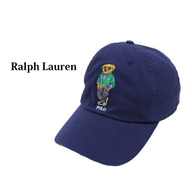 ポロ ラルフローレン キャップ ワンポイント ポロベアー刺繍ハット Polo Ralph Lauren "POLO BEAR" Baseball Cap US (NAVY/STRIPE PANTS) (UPS)