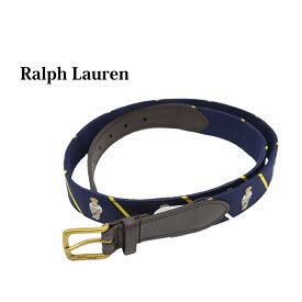 ポロ ラルフローレン メンズ ポロベアー リボン レザーベルト POLO Ralph Lauren Polo Bear Leather Belt US
