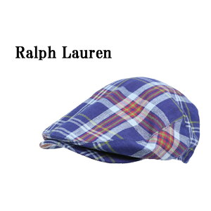 �|�� �����t���[���� �R�b�g�� �}�h���X �n���`���O �L���b�v(433) Polo Ralph Lauren Cotton Madras Driving Cap US (UPS)