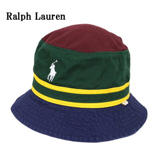 �|�� �����t���[���� �p�l���ؑ� �|�j�[�h�J �R�b�g�� �o�P�b�g �n�b�g Polo Ralph Lauren Panelled Pony Bucket Hat US (UPS)