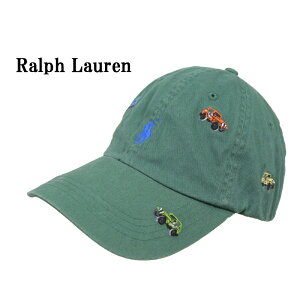 �|�� �����t���[���� �}���`�h�J �L���b�v �V�O�l�`���[�|�j�[�n�b�g (GREEN/CAR) POLO Ralph Lauren Multi Embroidery Pony Baseball Cap US (UPS)
