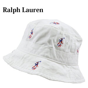 �|�� �����t���[���� �}���`�|�j�[�h�J �R�b�g�� �o�P�b�g �n�b�g Polo Ralph Lauren Multi Pony Bucket Hat US (UPS)