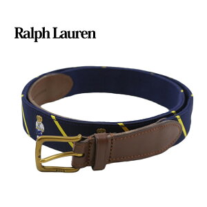 �|�� �����t���[���� �����Y �|���x�A ���{�� ���U�[�x���g POLO Ralph Lauren Polo Bear Leather Belt US (UPS)