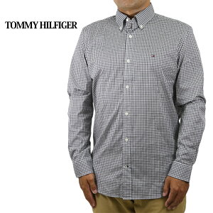 g~[qtBK[ Y M[tBbg Xgb` `FbN |v {^_E Vc TOMMY HILFIGER Men's "REGULAR FIT STRETCH" L/S Poplin Check B.D. Shirts US