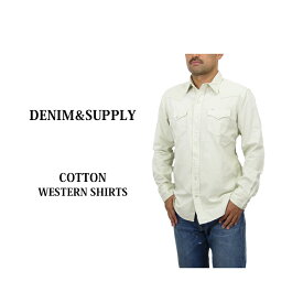 Denim & Supply Ralph Lauren Men's Western Shirt デニム&サプライ ラルフローレン メンズ ウエスタン 長袖シャツ