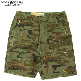 Denim & Supply Ralph Lauren Men's Camouflage Cargo Short デニム&サプライ ラルフローレン メンズ 迷彩カーゴショーツ