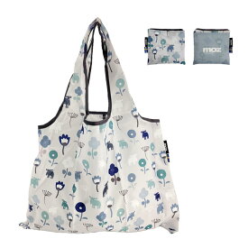 メール便送料無料 moz SCANDINAVIANFOREST ショッピングバッグ エコバッグ 【 エコバック 折りたたみ 折り畳み レジカゴ ナイロン 大容量 軽量 黒 コンパクト メンズ おしゃれ 丈夫 モズ スカンジナビアンフォレスト ハリネズミ 北欧 2way マチ広 ポイント10倍】バレンタイン