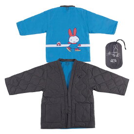 送料無料 DAN-TEN Dick Bruna ミッフィー ルームウェア 【 ダンテン 部屋着 羽織 大人可愛い Miffy 秋 冬 ホームウェア ディックブルーナ 半纏 DANTEN リバーシブル キャラクター アウター 上着 カーディガン あったか 防寒 キルティング ポイント10倍】バレンタイン
