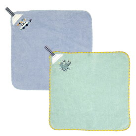 メール便送料無料 ループ付きタオル 2枚セット 【 ループタオル ひも付きタオル 2色セット 幼児タオル お手拭きタオル ぶら下げタオル 綿100％ ハンドタオル キッズ こども 動物 セット 女の子 男の子 幼稚園 保育園 入園 ユニコーン くま 恐竜 車 かわいい】バレンタイン